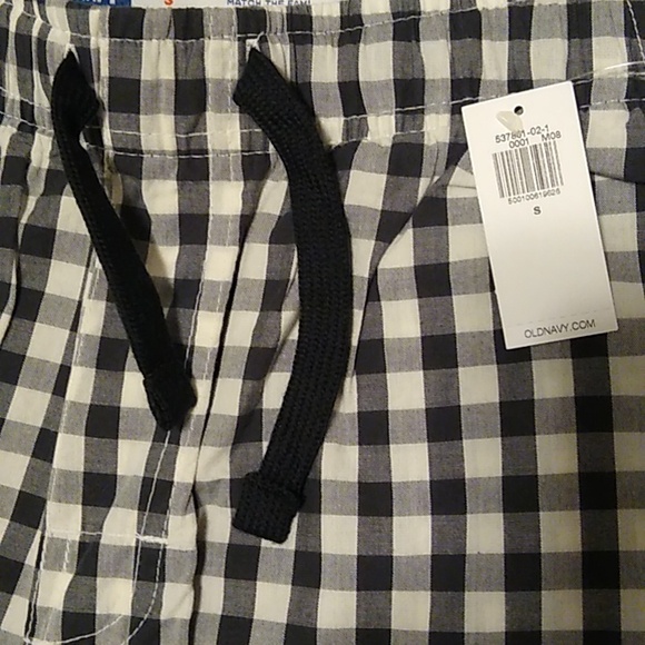 New black/white gingham pajama pants - Picture 5 of 7